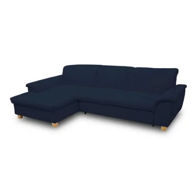 Mid.you Ecksofa Dunkelblau 281x170 cm