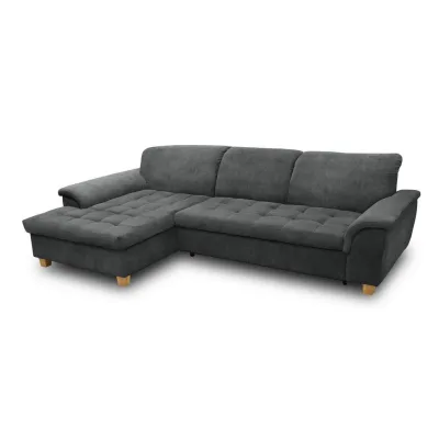Mid.you Ecksofa Dunkelgrau 281x170 cm