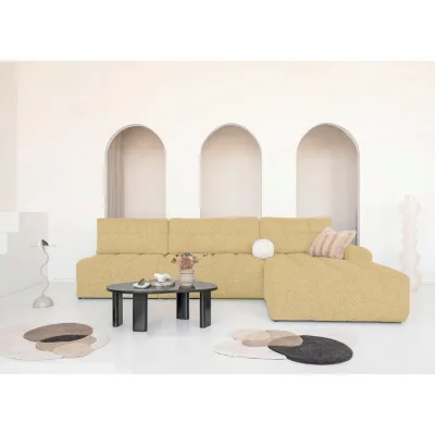 Mid.you Ecksofa Gelb 338x184 cm