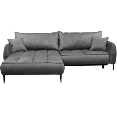 Mid.you Ecksofa Grau 260x189 cm
