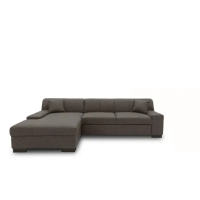 Mid.you Ecksofa Grau 268x153 cm