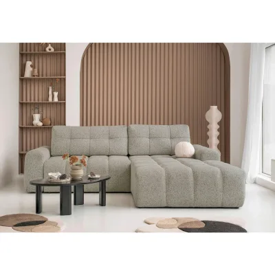 Mid.you Ecksofa Grau 268x184 cm