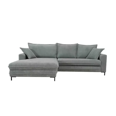 Mid.you Ecksofa Grau 272x174 cm