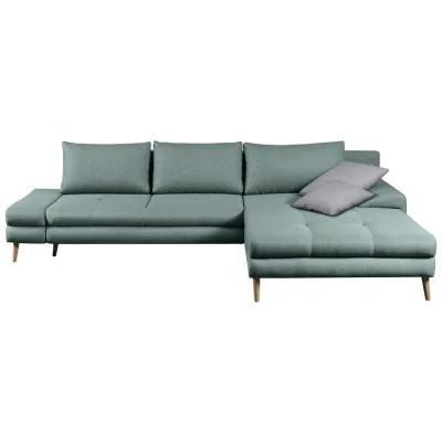 Mid.you Ecksofa Hellblau 313x215 cm