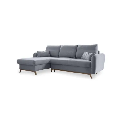 Mid.you Ecksofa Hellgrau 235x157 cm