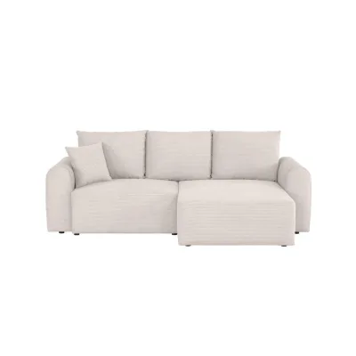 Mid.you Ecksofa Jonilz Weiß 250x151 cm