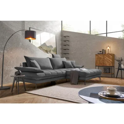 Mid.you Ecksofa Prato Graubraun 292x176 cm