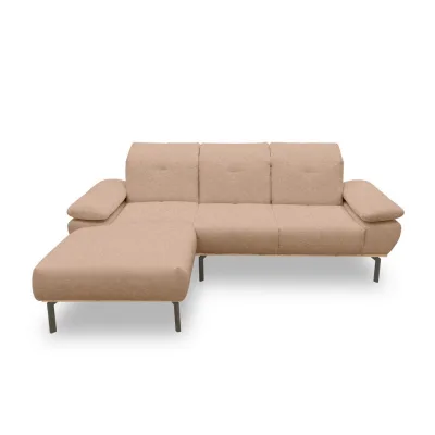 Mid.you Ecksofa Rotbraun 242x170 cm