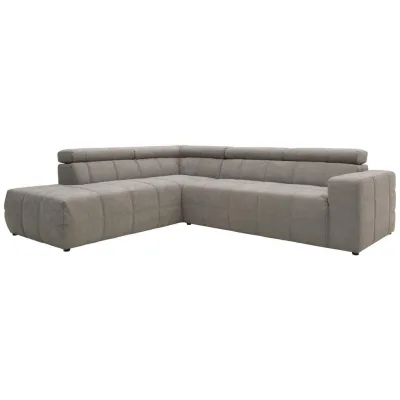 Mid.you Ecksofa Silber 275x228 cm