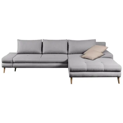 Mid.you Ecksofa Silber 313x215 cm