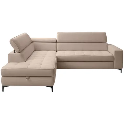 Mid.you Ecksofa Taupe 251x203 cm
