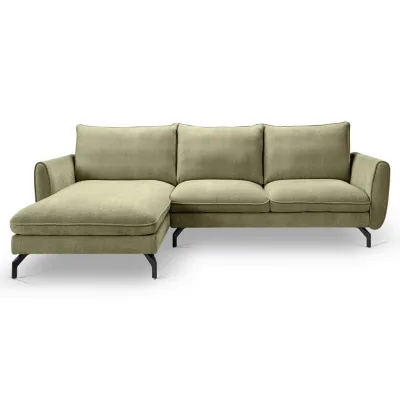 Mid.you Ecksofa Toronto Grün 259x165 cm
