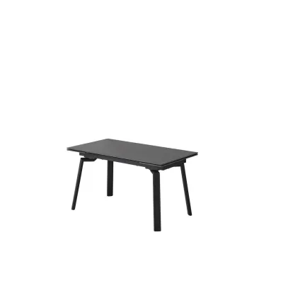 Mid.you Esstisch Anthrazit, Schwarz 80x76x140 cm