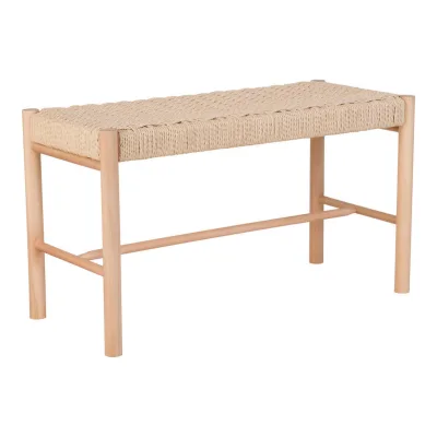 Mid.you Garderobenbank Abano Natur 80x45x35 cm