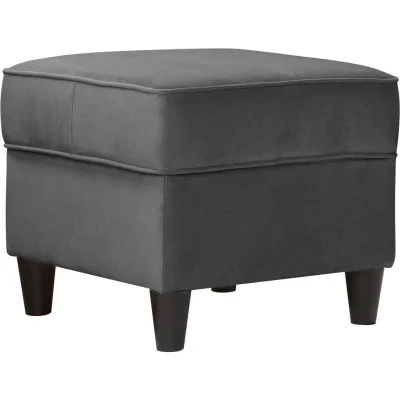 Mid.you Hocker Anthrazit 52x45x52 cm