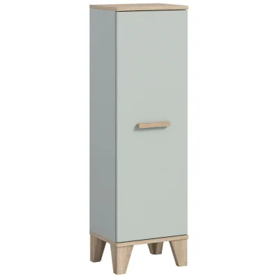 Mid.you Midischrank Eiche, Hellgrün 34x116x31 cm