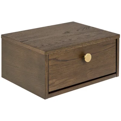 Mid.you Nachtschrank Eiche dunkel 40x18x30 cm