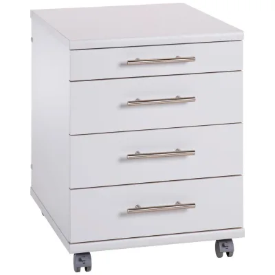 Mid.you Rollcontainer Hellgrau 41.6x56.9x50 cm