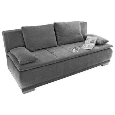 Mid.you Schlafsofa Dunkelgrau 208x93x105 cm