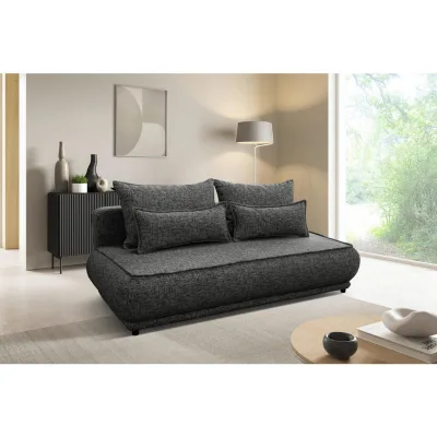 Mid.you Schlafsofa Paros Grau 214x96x105 cm
