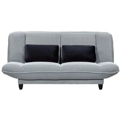 Mid.you Schlafsofa Silber 200x88x90 cm