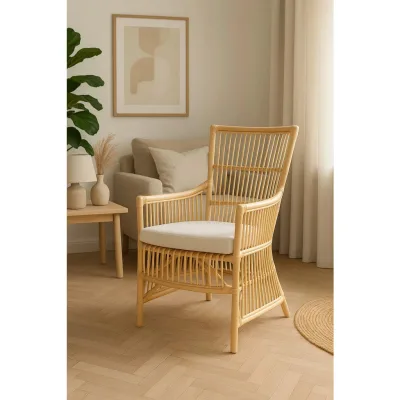 Mid.you Sessel Natur 62x55x96 cm