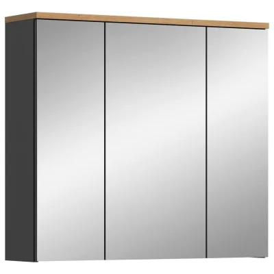 Mid.you Spiegelschrank 80x73x21 cm