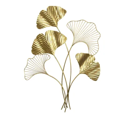 Mid.you Wanddeko Gold 60x79x3 cm