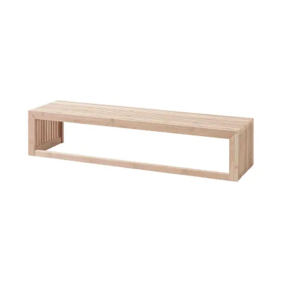 Mid.you Wandgarderobe Natur 94.5x20x27 cm