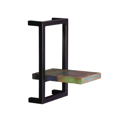Mid.you Wandregal Mehrfarbig, Schwarz 20x35x25 cm