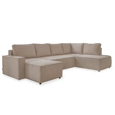 Mid.you Wohnlandschaft Taupe 322x194 cm