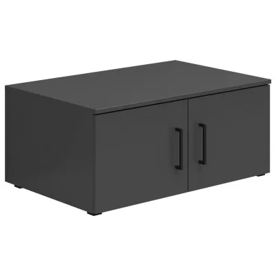 Milino Aufsatzschrank Graphit 80x35x52 cm
