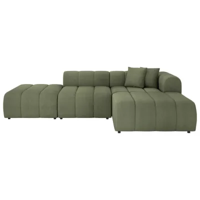 Milino Ecksofa Olivgrün 289x178 cm