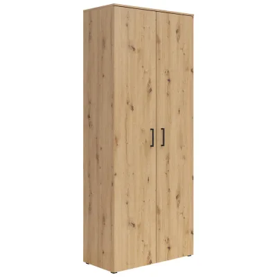 Milino Mehrzweckschrank Eiche Artisan 80x195x40 cm