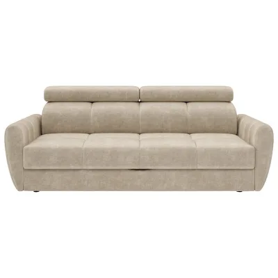 Milino Schlafsofa Beige 227x86-100x99 cm