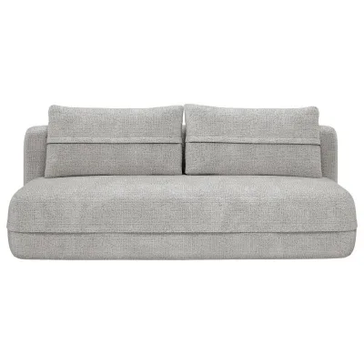 Milino Schlafsofa Grau 213x92x105 cm