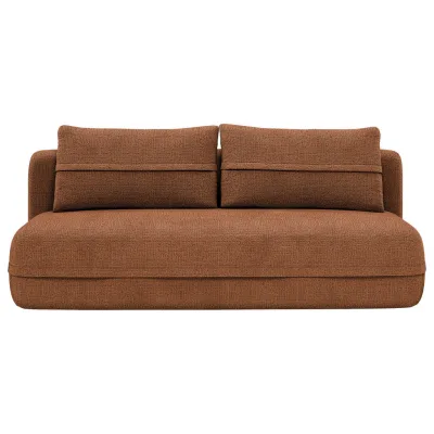 Milino Schlafsofa Terracotta 213x92x105 cm