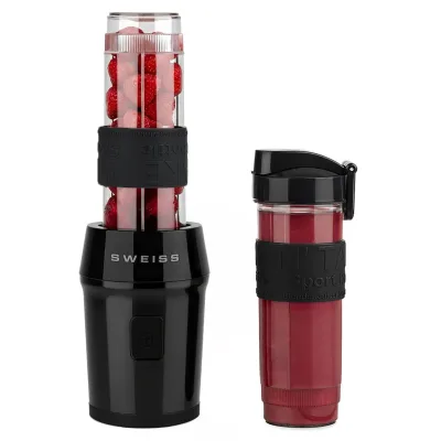 SWEISS Mini-Blender, Smoothie-Maker MOOV9 - Schwarz