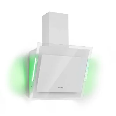 Mirage 60 Dunstabzugshaube 671 m³/h Touch-Panel Ambient EEC A++ weiß Weiß