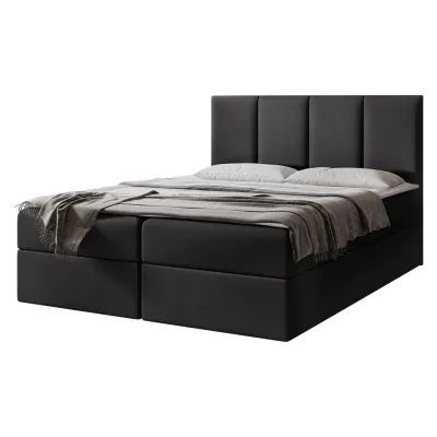 Mirjan24 Boxbett Schwarz 160x200 cm
