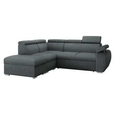 Mirjan24 Ecksofa Blaugrau 260x230 cm