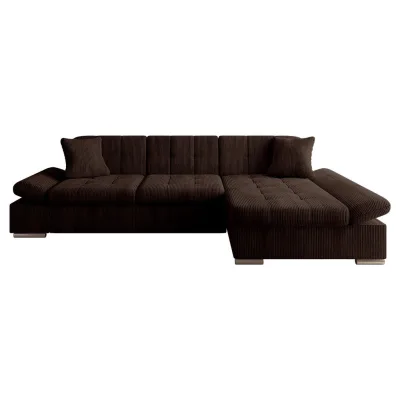 Mirjan24 Ecksofa Braun 278x161 cm