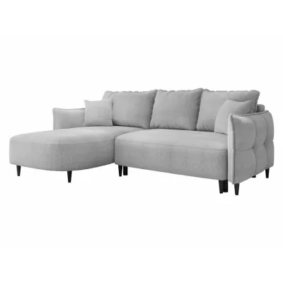 Mirjan24 Ecksofa Grau 244x165 cm