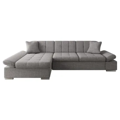 Mirjan24 Ecksofa Grau 278x161 cm