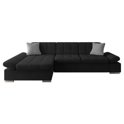 Mirjan24 Ecksofa Schwarz 278x161 cm