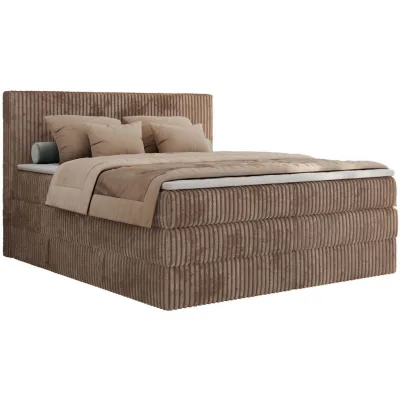 MKS Boxspringbett Braun 180x200 cm