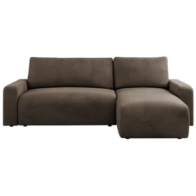 MKS Ecksofa Braun 245x150 cm