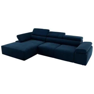 MKS Ecksofa Dunkelblau 296x174 cm