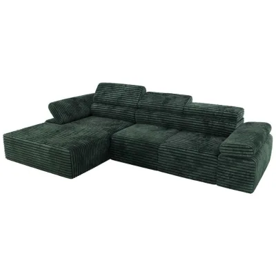 MKS Ecksofa Grün 296x174 cm