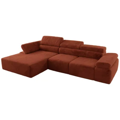 MKS Ecksofa Orange 296x174 cm